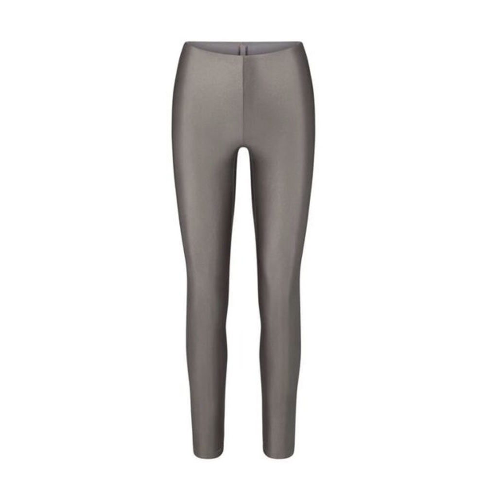 SKIMS Shine Spandex Jersey Legging Grey Chalk